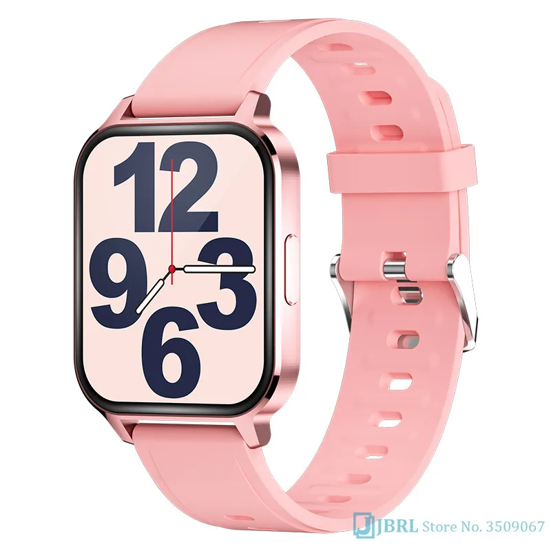 

2021 New Arrival Q18 Smart Watch Women Men Smartwatch 1.7inch Full Touch Fitness Tracker Bracelet Smartwatch For Android iOS