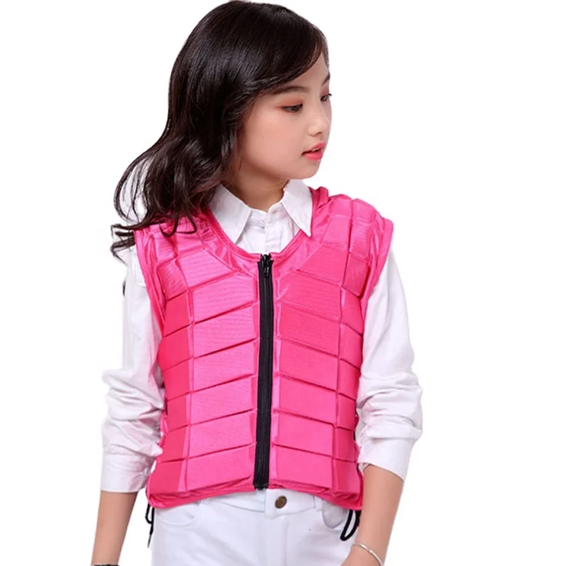 

Stock Unisex Children Horse Equestrian Riding Vest.Beginner RIding Vest