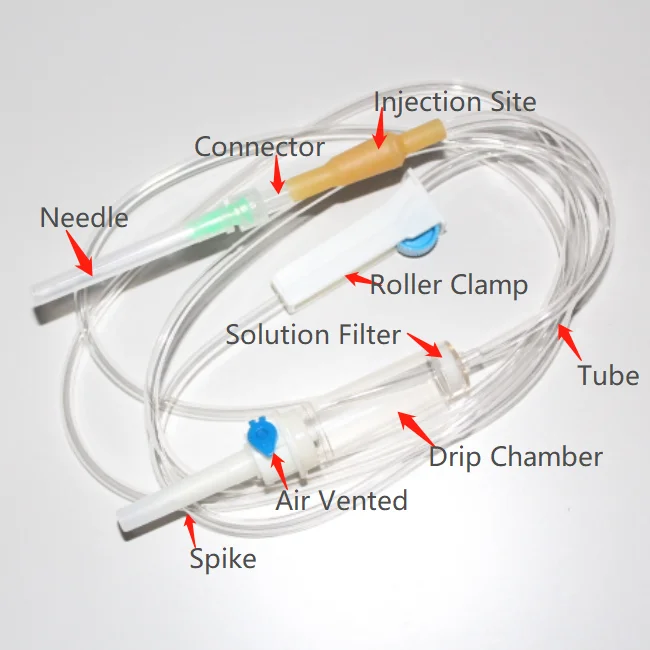 Disposable Venous Transfusion Set With Needle - Buy Blood Transfusion ...