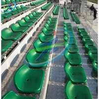 

Factory direct sale scaffolding grandstand HDPE plastic bleacher chair grandstand stadium back seats