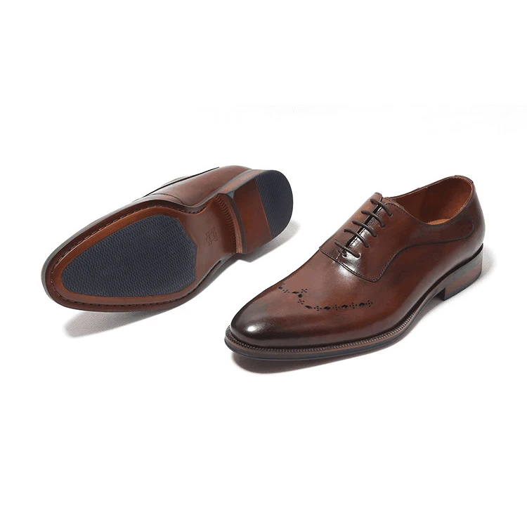 

Zapatos mayorista genuine leather mens dress shoes formal business work male flats men's shoes size 39-46