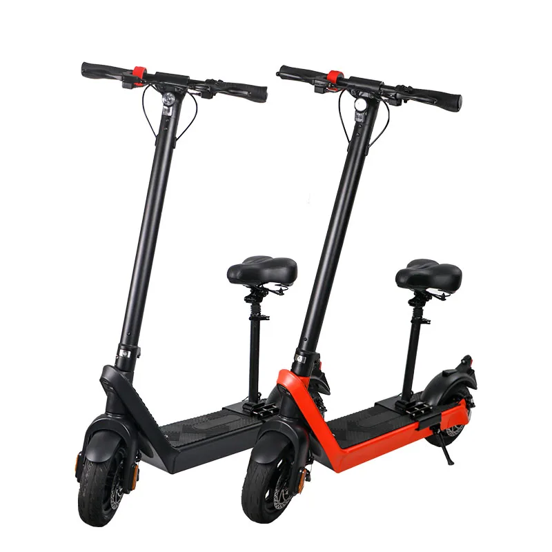 

EU USA Stock x9 pro electric scooter 48V 16AH off road Scooter Electric 40kmh powerful Adult 10 inch Fat Folding e scooter