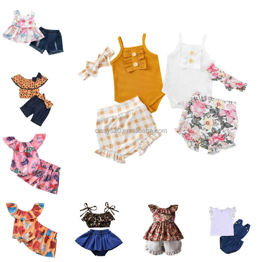 

Children's summer clothes Children's suit Factory wholesale