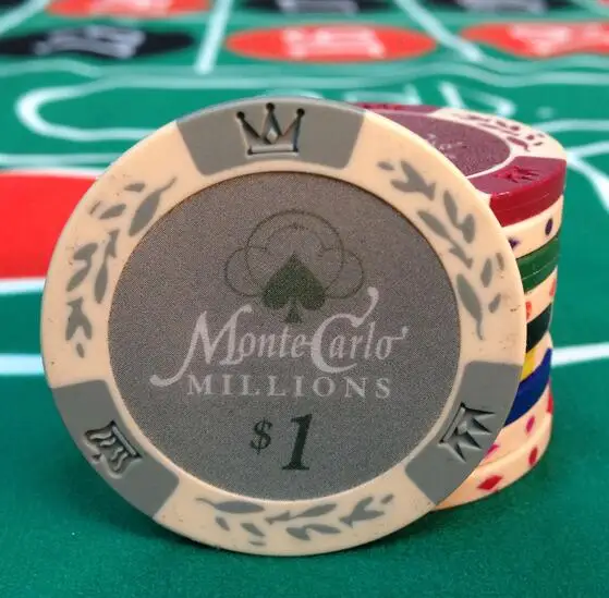 2 Tone 14g Clay Monte Carlo Leaf Poker Chip,Casino Poker Chips Buy 14g Monte Carlo Clay Poker