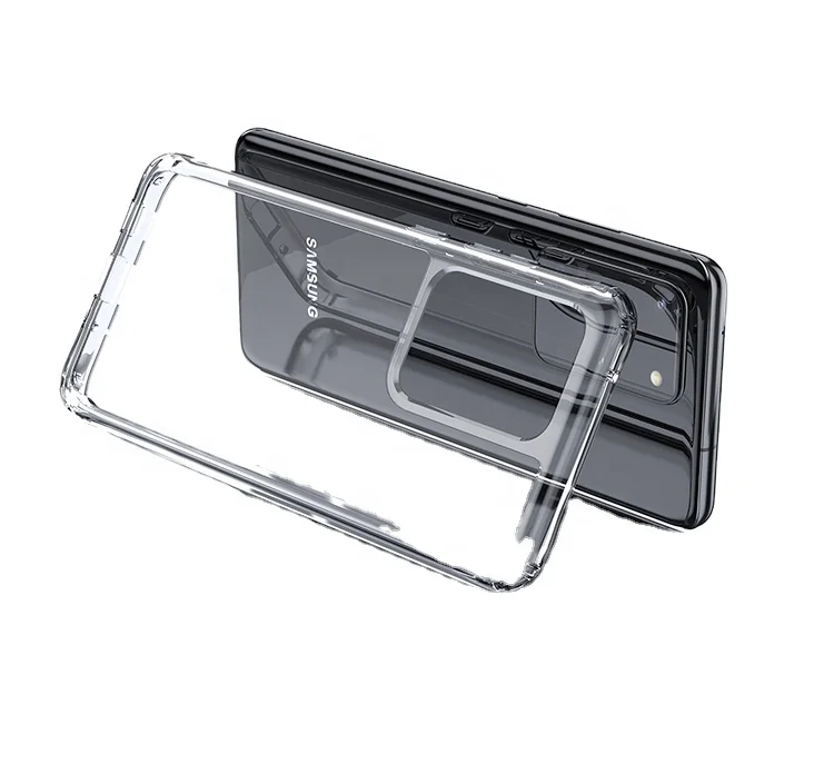 

Slim Hard Acrylic Clear Cell Phone Case For samsung s21, Factory Bulk Cell Phone Case For samsung s20 ultra