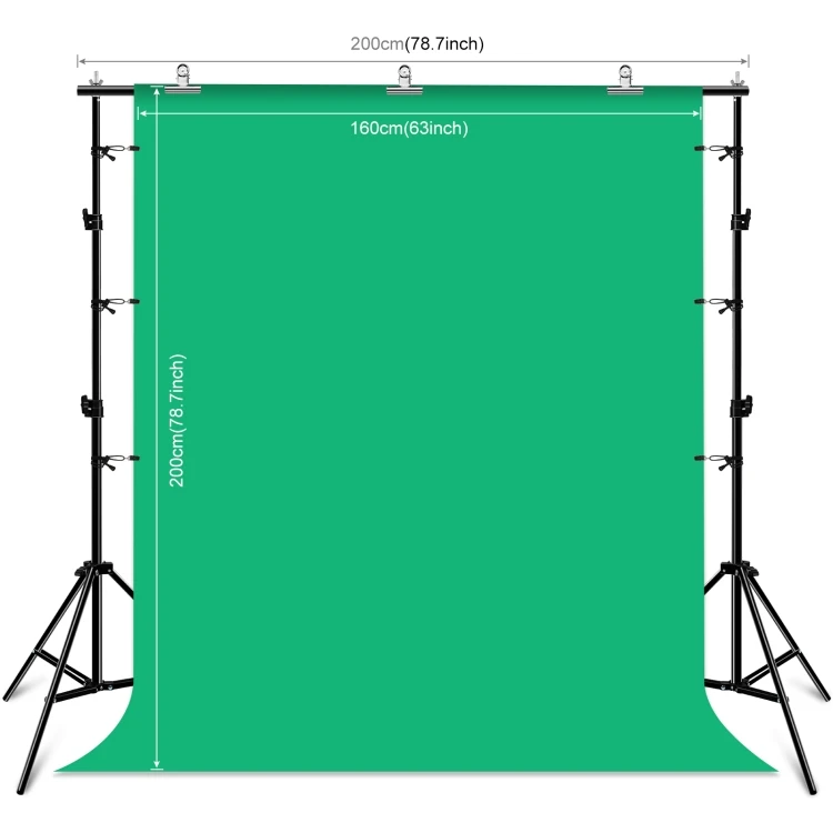 

Factory Cheapest PULUZ 2*2m wedding backdrop Support Stand Backdrop Crossbar good quality photography backdrop