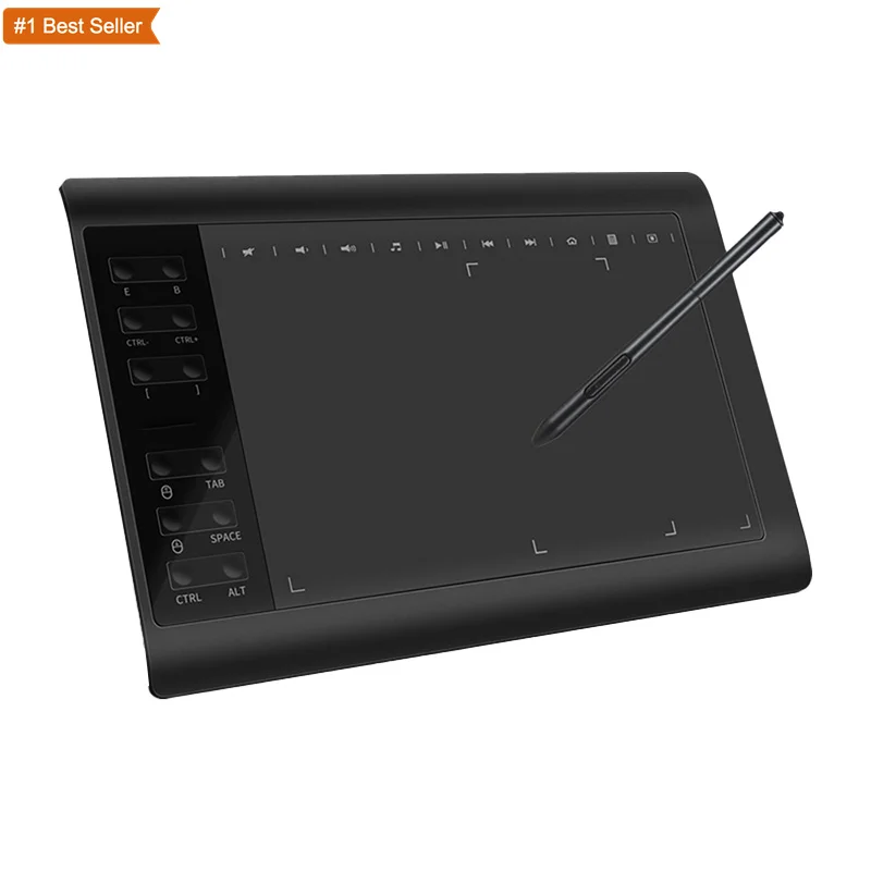 

Jumon Multi-express Keys Professional Electronic Battery Free Digital Pen Handwriting Drawing Function Graphic Tablet