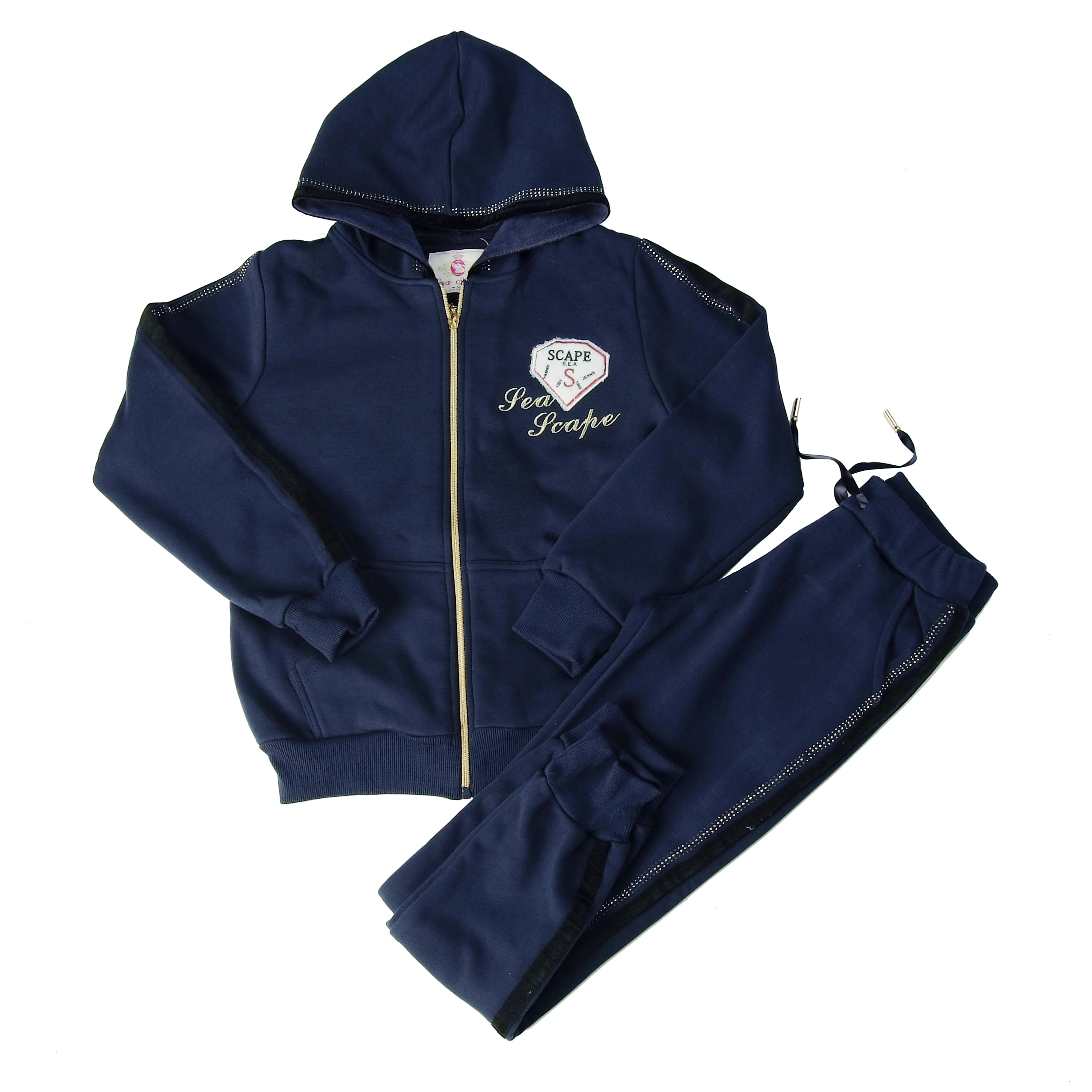 

autumn winter wear girls clothing set long sleeve children casual style wholesale