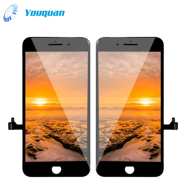 

High quality mobile phone lcd display for iphone 8 plus, Cell phone lcd screen replacement for apple 8 plus, Black / white
