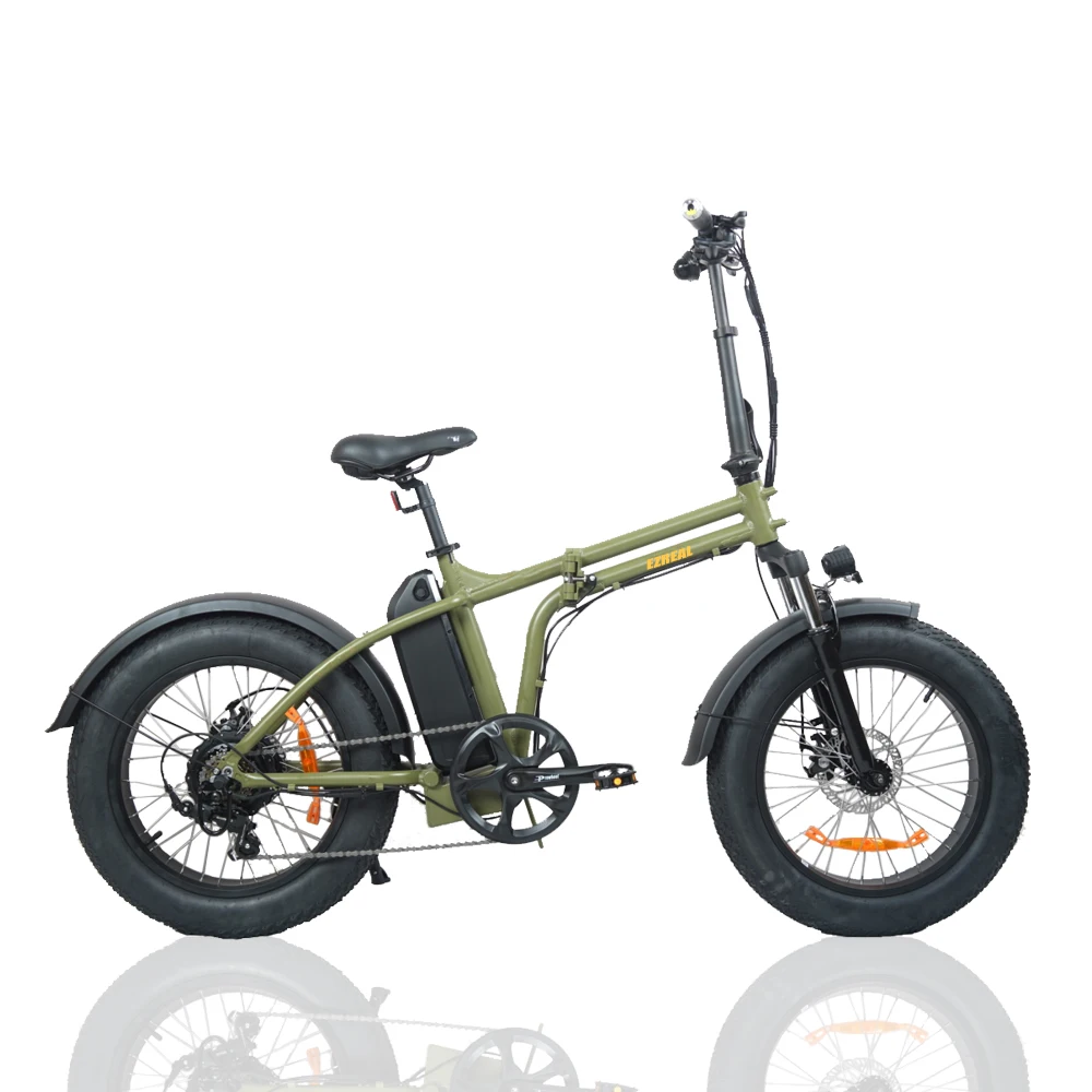 

EZREAL US Warehouse in stock ready to ship 48v 500w fat tire electric bicycle bike ebike with bafang motor