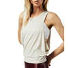 Women fitness workout sports tank top blank running shirt dri fit custom vest