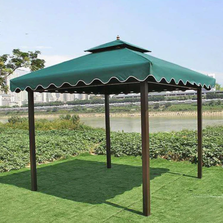 

garden pavilion Outdoor Aluminum Gazebo courtyard garden Pergola quadrangle Pavilion Roman tent outdoor sunshade canopy