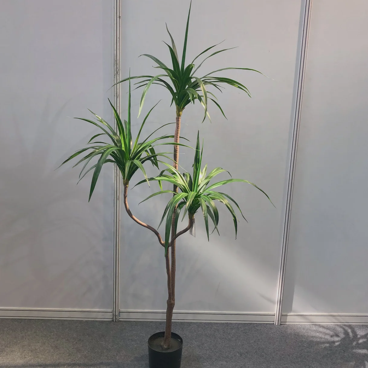 

Garden greenery plastic artificial tree indoor decorative artificial dracaena fragrans tree indoor plant tree, Natural green color