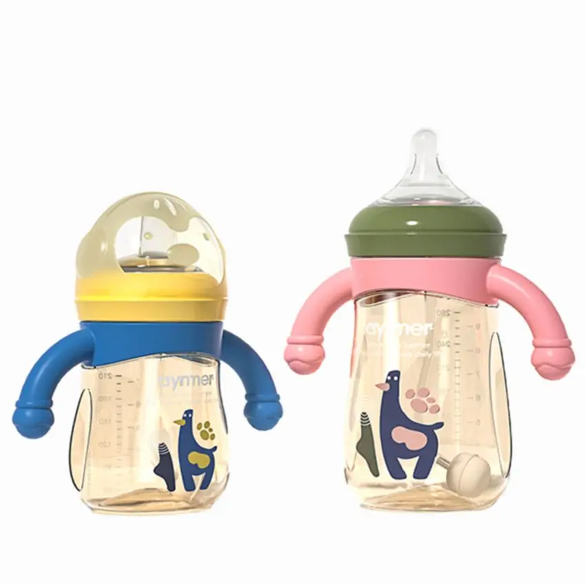 

Factory Hot Sales Baby Bottles Breastfeeding Self Feeding Baby Milk Bottle