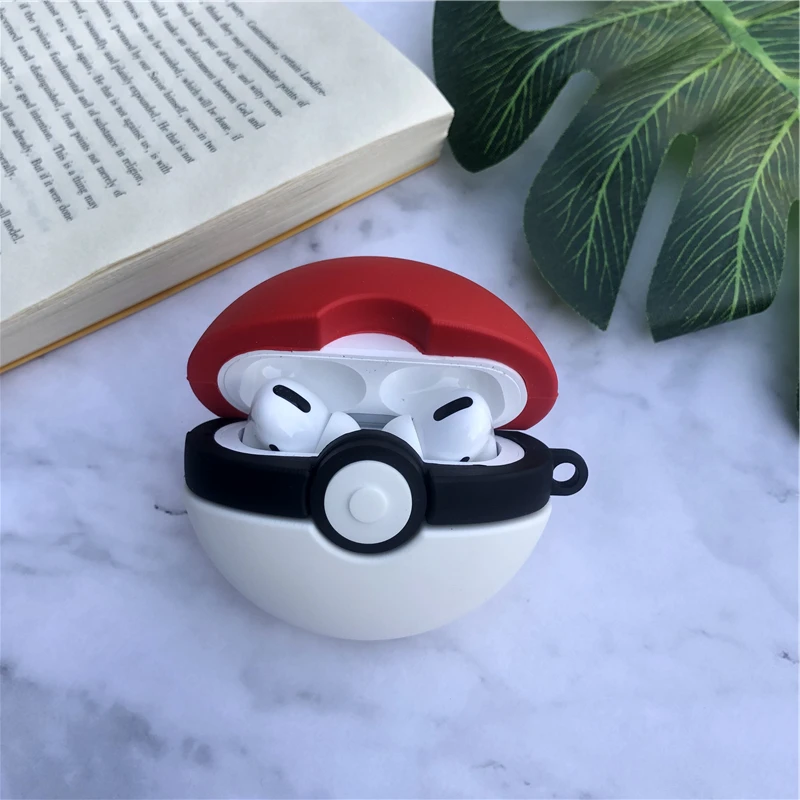 3D Caisse D'&eacute;couteur Pour Airpods Pro Casque/gousses D'oreille Mignon Carto0n Pok&eacute;mon &eacute;tuis en silicone pour airpod 3 couverture - ANKUX Tech Co., Ltd