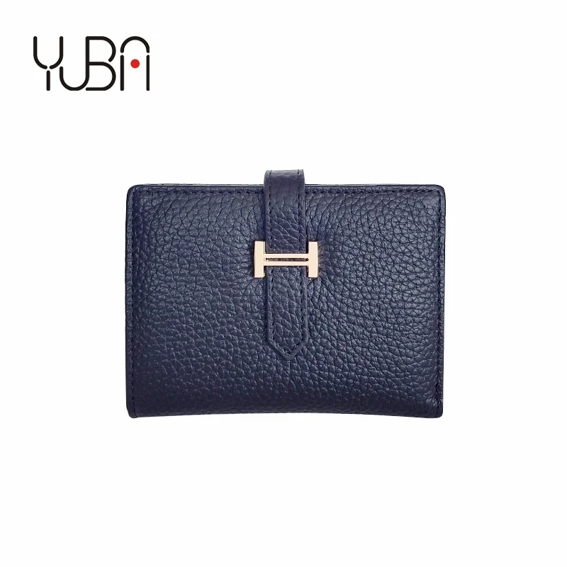 

2021 Genuine Leather Women Wallet Hasp Small and Slim Coin Pocket Purse ladies wallet Cards Holders Luxury Brand Wallets, As picture