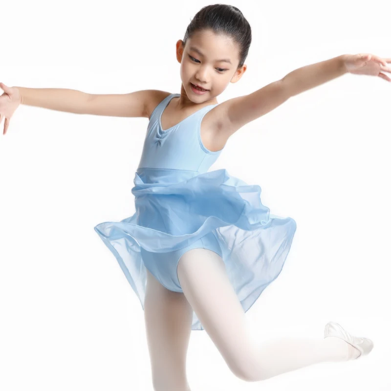 jw wholesale new fashion children long skirt ballet dance