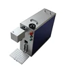 mini fiber laser marking machine on iphone 6/ t-shirt/ shot glasses/ led watch printing machine