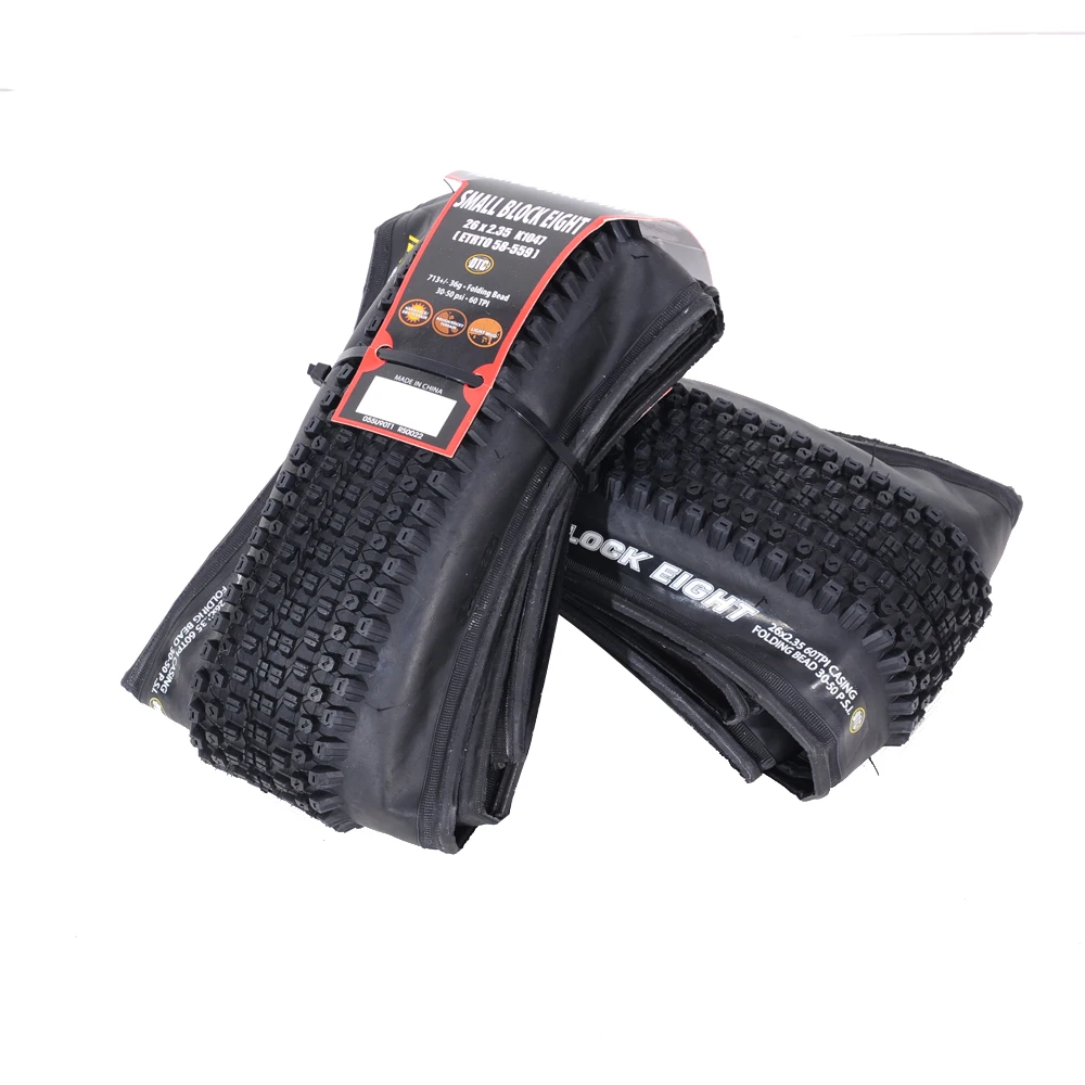 

Excellent quality black 26*2.35 K1047 rubber bicycle tire folding tire imported wire tire for easy transportation