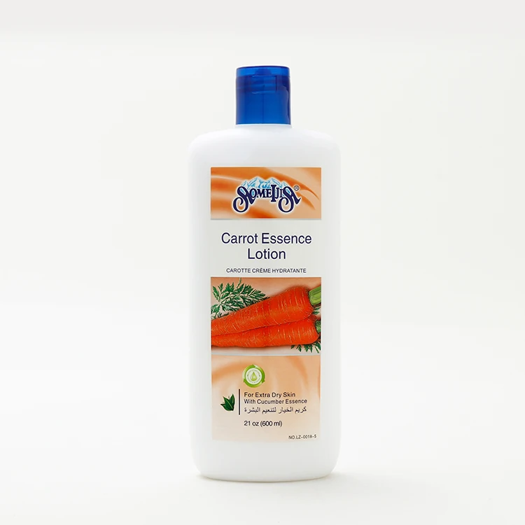 Beckon 600ml Carrot Honey Almond Essence Lotion For Extra Dry Skin