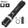 AloneFire TK107 CREE XML T6 Led Rotation Zoom Flashlight Self defense Torch Outdoor Travel Hike Camping light 18650 AAA battery