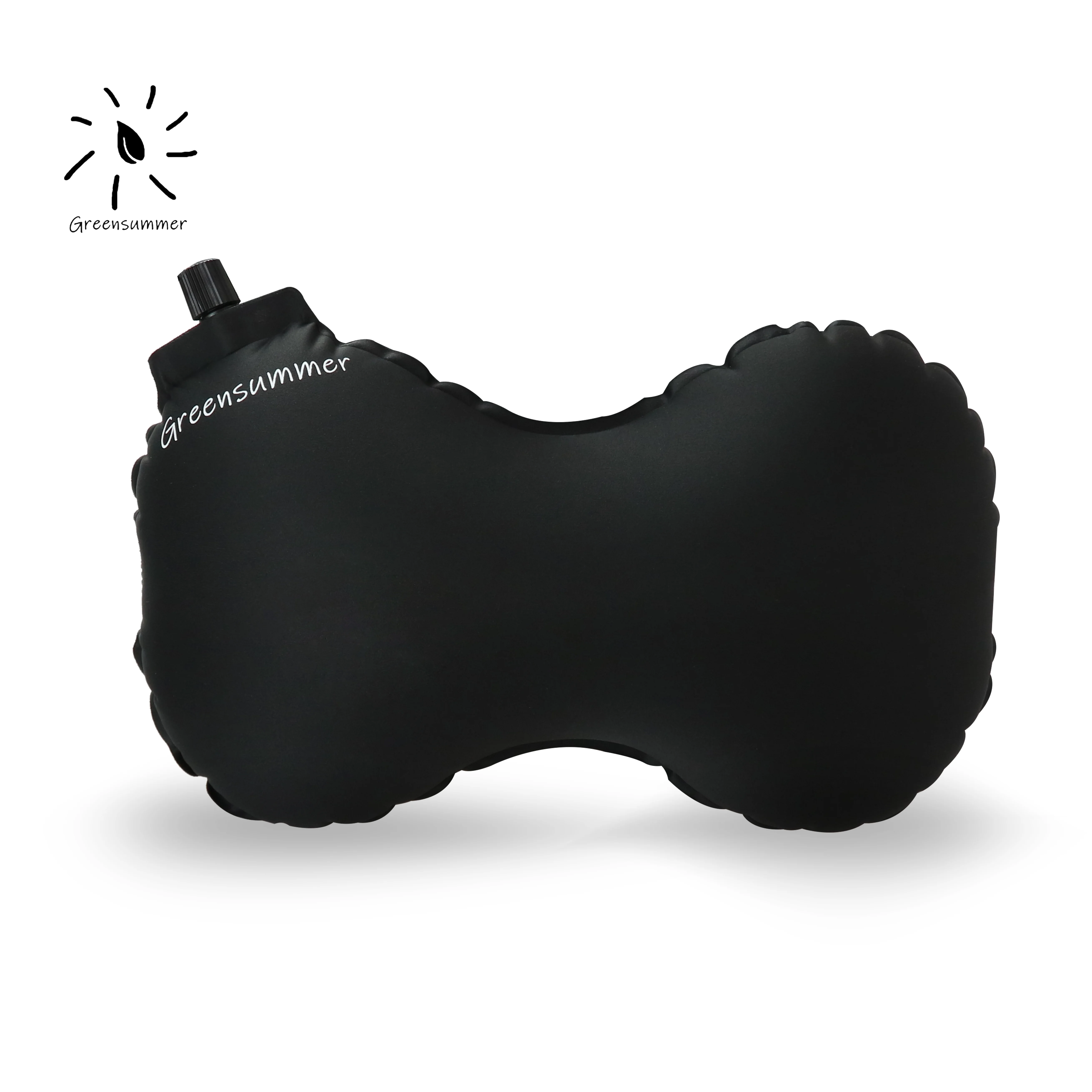 

Outdoor Self inflating Portable Sponge Inflatable Head Support Neck Car Pillow, Customized color
