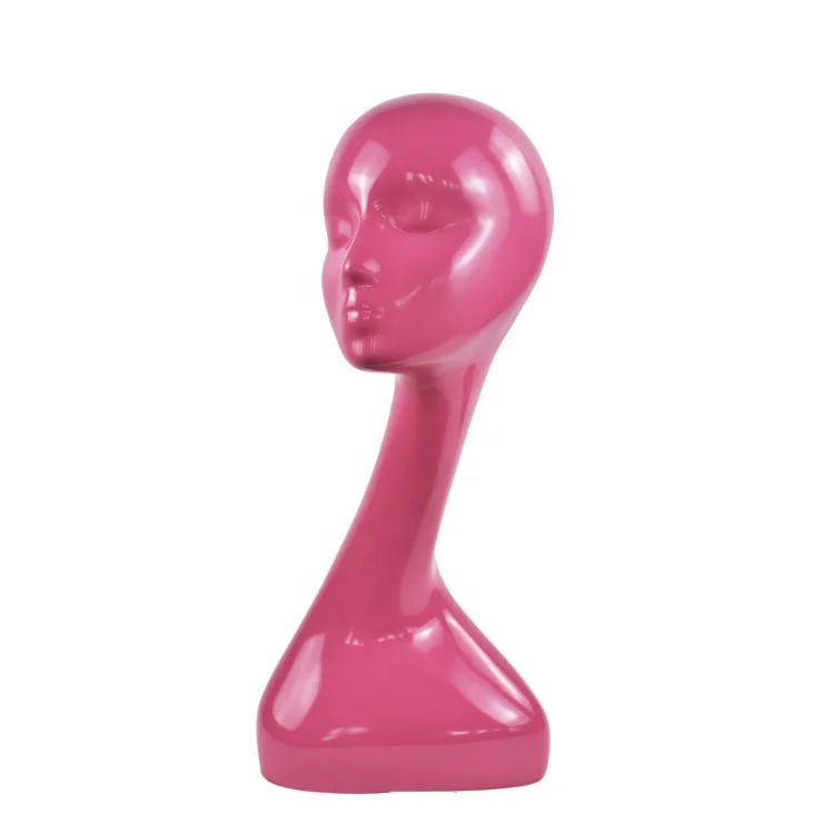 

Wholesale Modern Factory Price Display Mannequin Pink Mannequin Heads For Sale