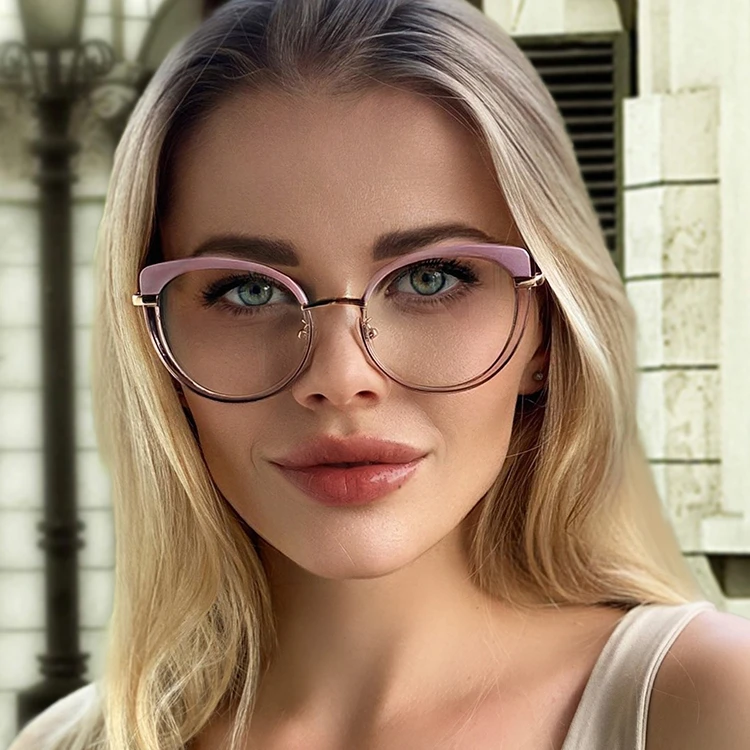 

Fashion Design TR90 Cat Eye Frames Anti Blue Light Blocking Optical Eye Glasses Spectacle, As your requiement