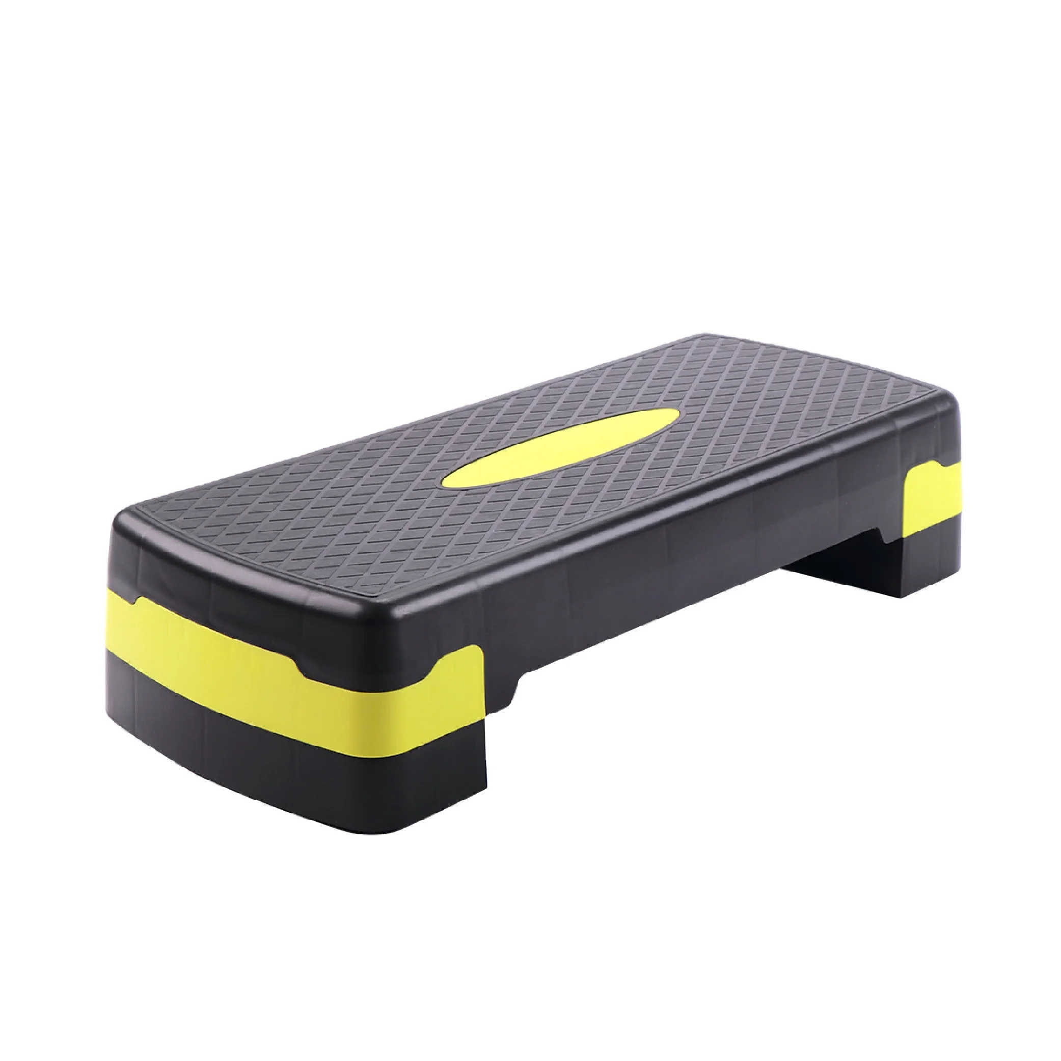 

Home Indoor Fitness Adjustable Aerobic Step Platform with 2 levels custom logo in stock, Black+grey/red/green/orange,or customize