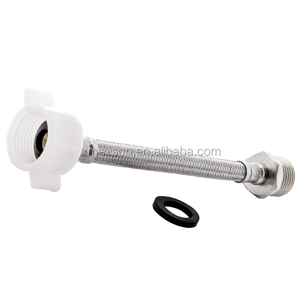 Toto 6 Inch Extension Hose,Toilet Connector Hose,North American 6 Inch