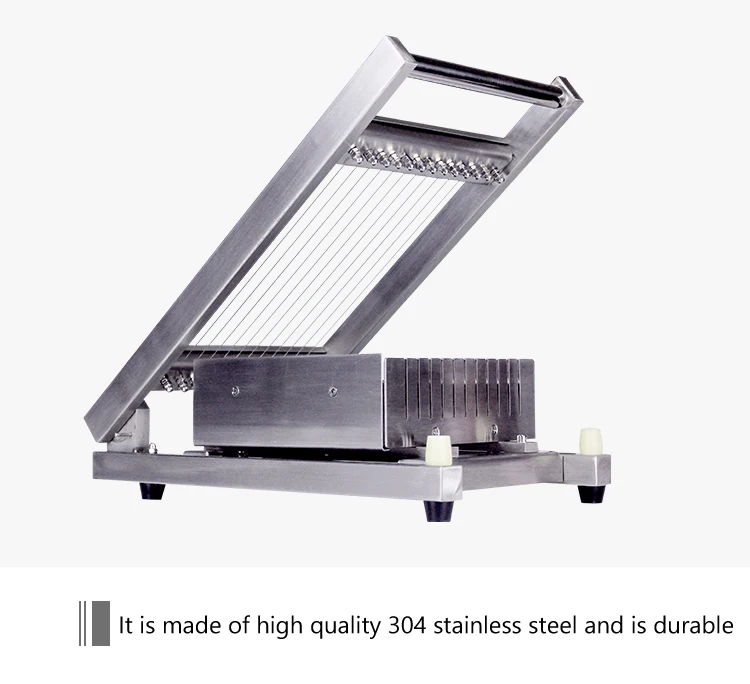 Commercial soft candy raw manual chocolate guitar cutter cutting machine for chocolate cake