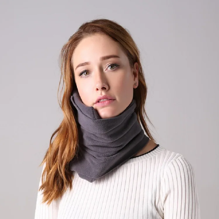 

2022 Camping Accessories Super Soft Neck Support Memory Foam Travel Pillow Comfortable Car Headrest Traveling Pillow