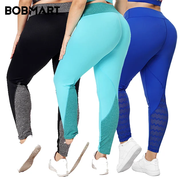 

Plus Size Custom Woman Gym Fitness Leggings High Waisted Yoga Active Wear