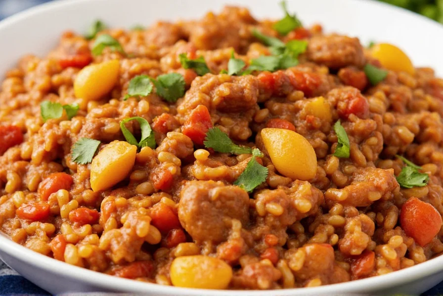 Vegan Jambalaya with Jackfruit