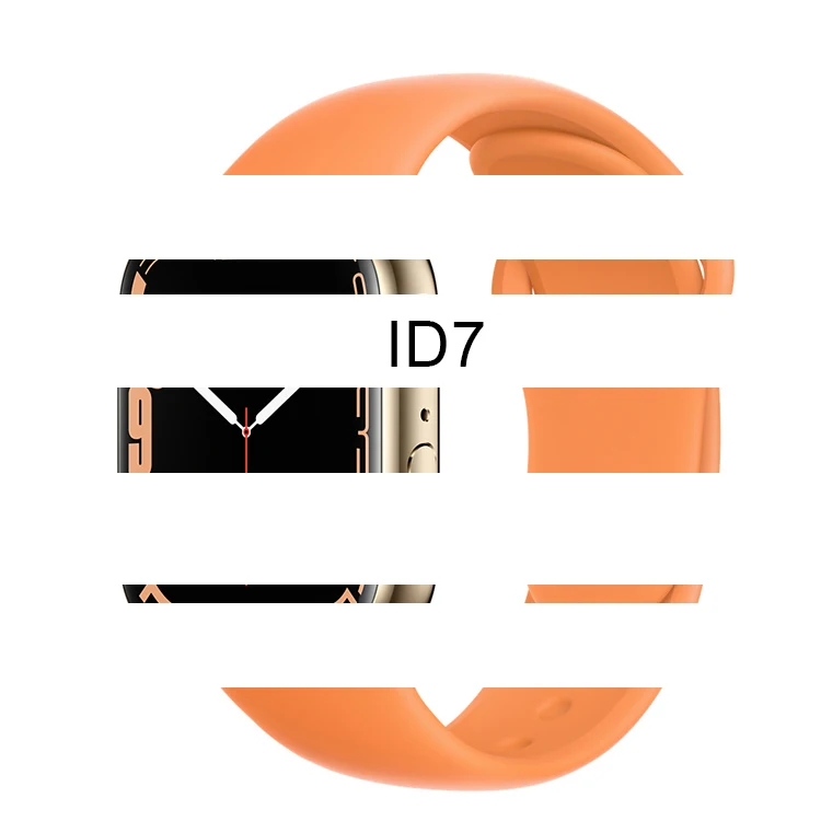 

Hot Sale Dial Call Heart Rate Monitor 1.77 Inch Screen Series 7 IWO Watch With Casual Games Smart Watch iD7