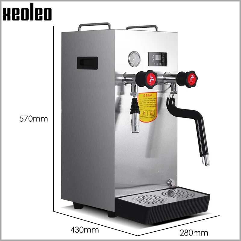 

XEOLEO Boiling water machine Milk bubble machine 8L/12L Steamer water boiler Tea shop commercial equipment Machine Coffee maker