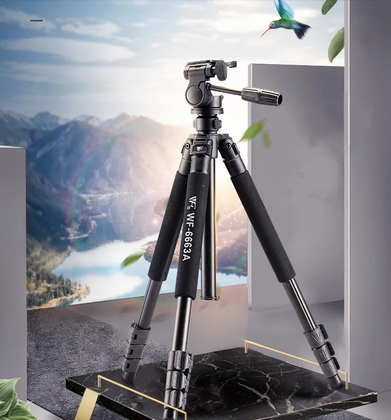 professional portable camera stand with 3/8 screw high quality Aluminum alloy  great tripod for dslr phone