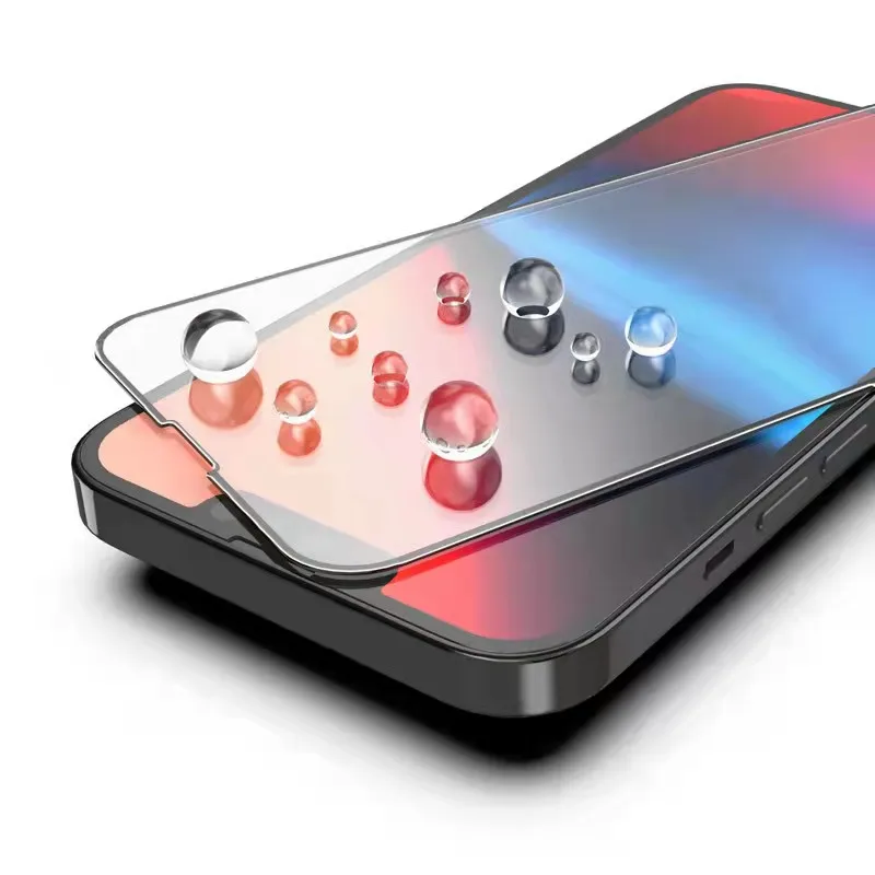 

for iPhone 13 12 11 Pro Max Mini protector mobile phone tempered, Transparent