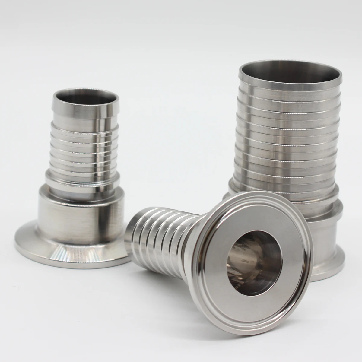 Food Grade Stainless Steel Pipe Fittings Triclamp Aisi L Material