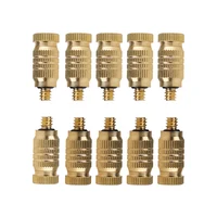 

Brass material high pressure water fogging nozzle sandblast nozzle