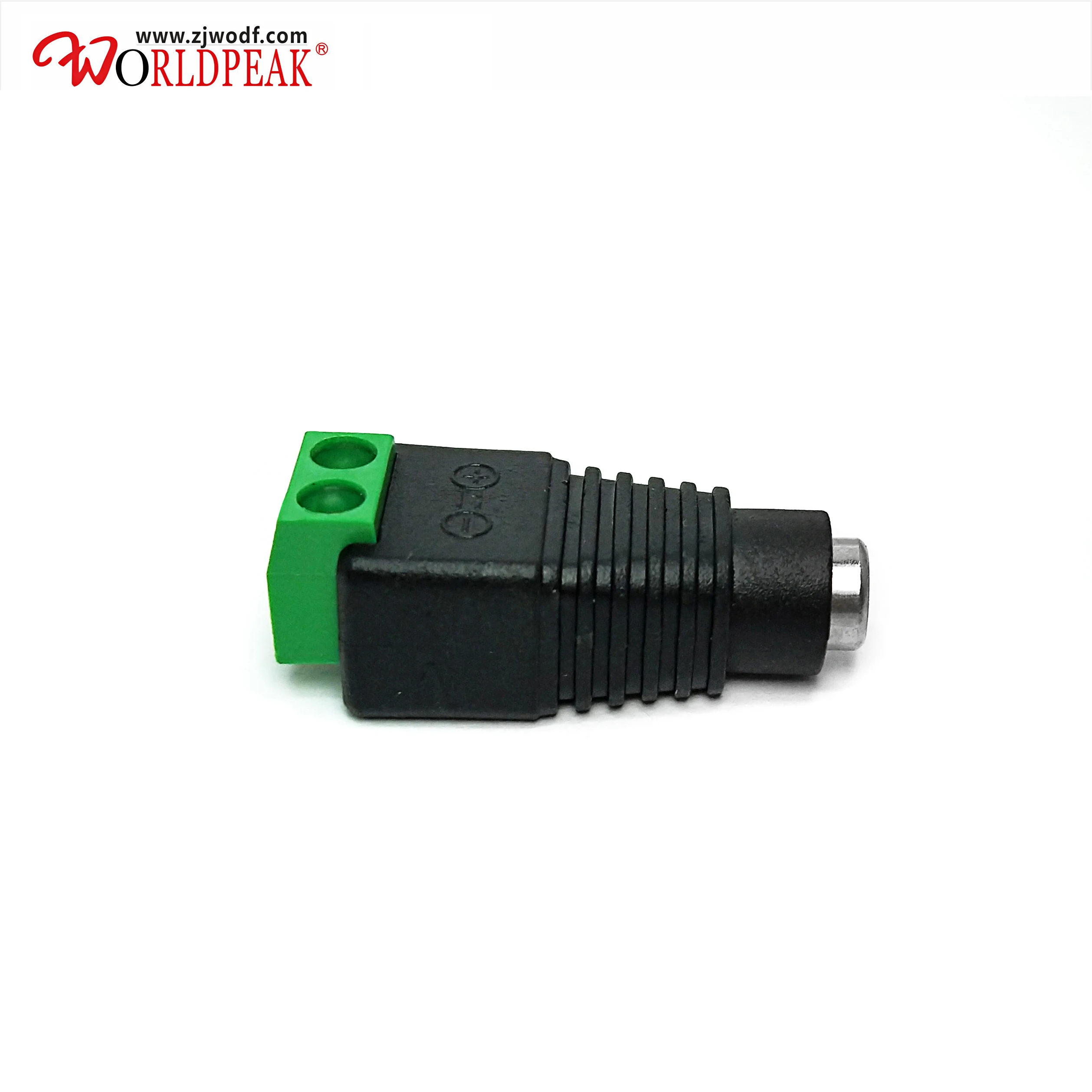 

New Arrival 5.5Mm X 2.1Mm Male Dc Power Plug To Spring Terminal Connector
