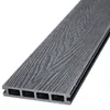 Hot sale Deep grey 146*25MM wooden grain surface deep embossing anti-rotten wpc hollow decking composite decking