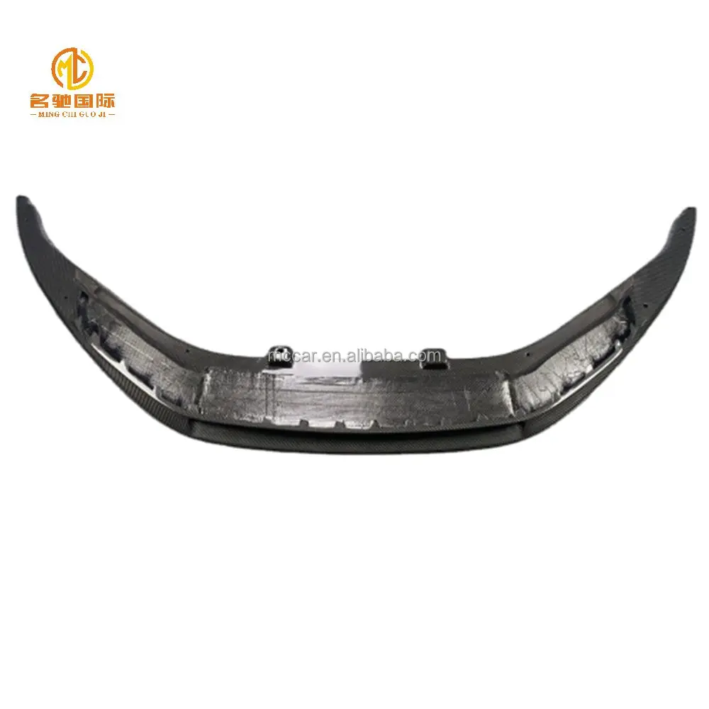 

V style Dry carbon fiber front lip For Audi R8 2017-2018 HOT SALE New style front lip R8 car bumper