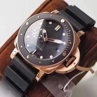 

OEM China production Diver noob Rose gold watch Submersible Carbon fibre PAM00961 Paneraies watch PAM01039 PAM watch