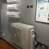 solar air conditioner system batteries 12000BTU/ac/dc hybrid solar power split air conditioner