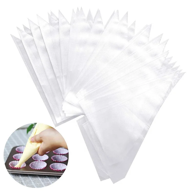 

Wholesale Food Grade PE Disposable Pastry Bag Piping Bag