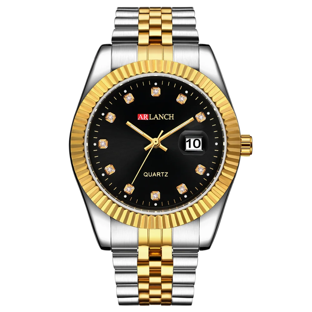 

Unisex wrist watch stainless steel strap wrist watch