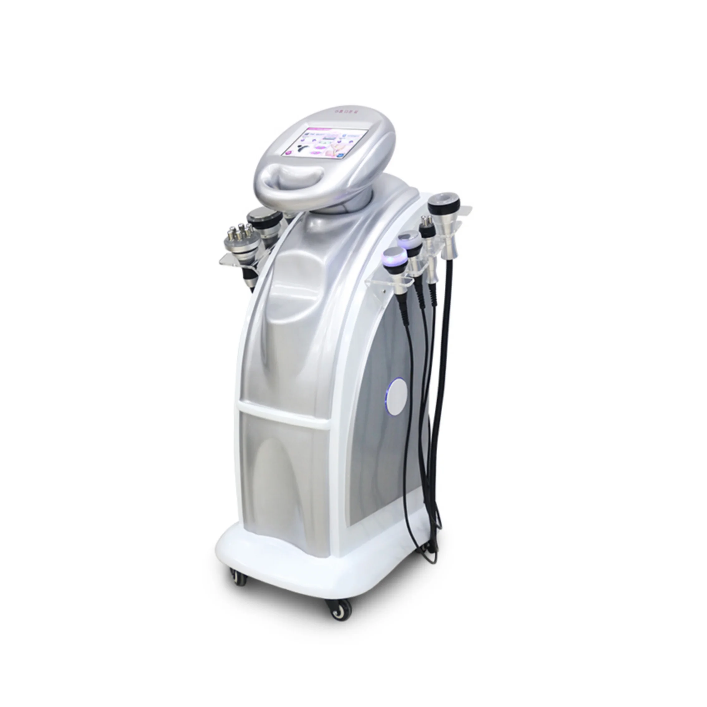 

New Popular 7 in 1 Vacuum RF Ultrasonic Cooling 80K 40K Cavitation Body Sculpting Slimming Machine