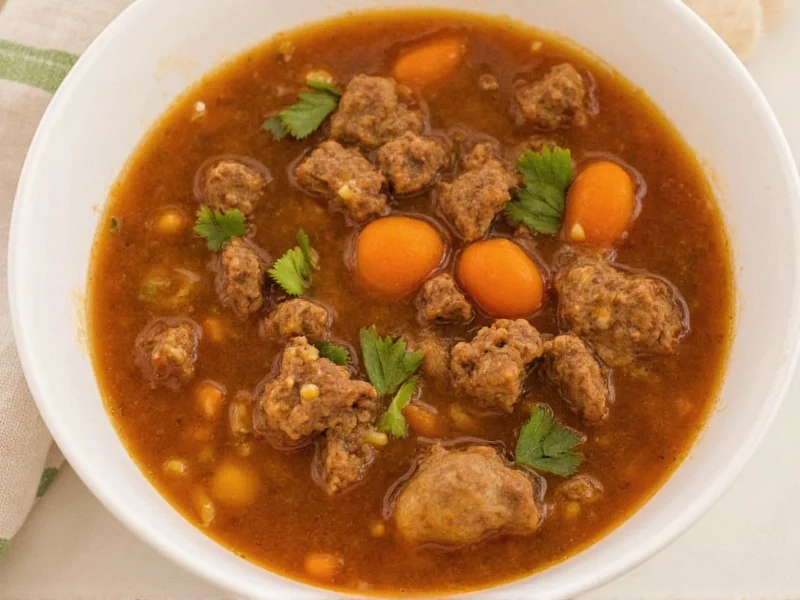 Ground Beef Soup Recipes: Quick, Hearty & Versatile Meals