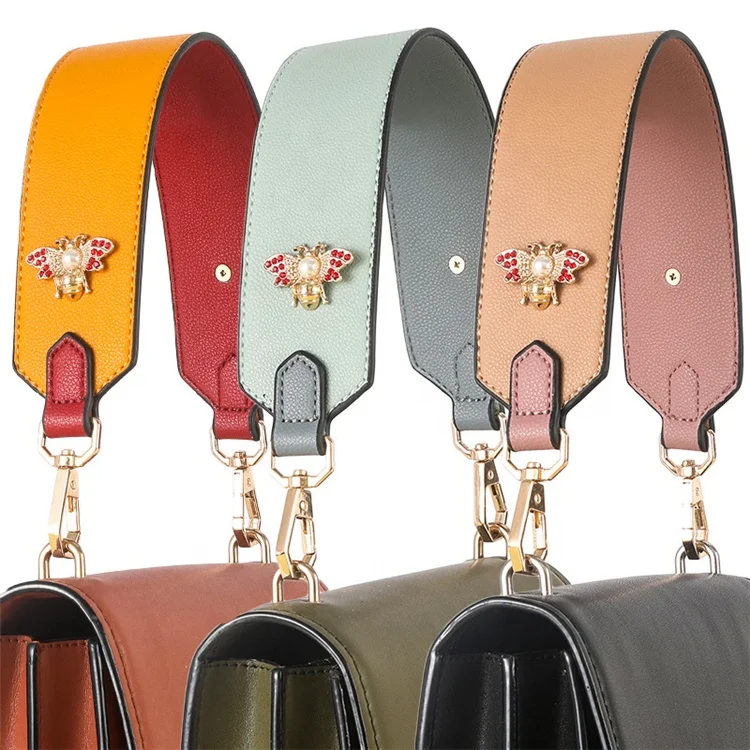 

MeeTee B-S428 New Width 5cm Bag Accessories Removable Wrist Band Strap, Colorful
